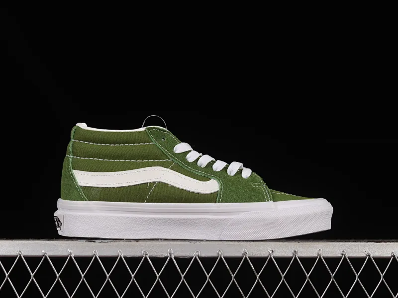 All categories Vans Vans series Vans Mid Vans China Vans Sk8-Mid Vans official 2023 new style Xiaohongshu hot style mid-top series casual sneakers VN0A3WM3609